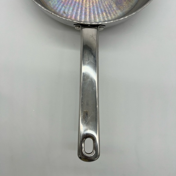 Tools of the Trade Stainless Steel Frying Saute Pan 9.5" Heavy Duty Oven Safe - Picture 7 of 14